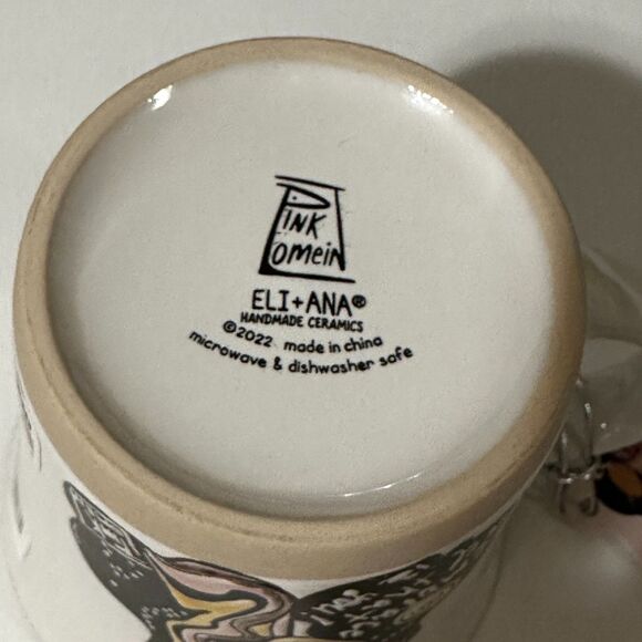 Pink Lomein Eli and Ana Mug "Embrace All That Is You" Cup 17 oz New - Picture 3 of 4